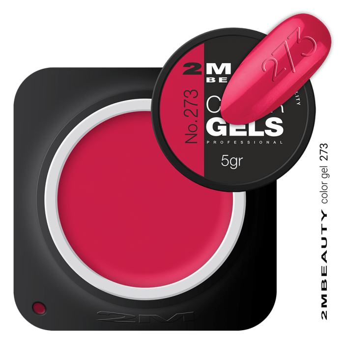 Színes Zselé - Matt 273 - HEMA Mentes: 
 
Pirosas-pink színű matt color zselé, magas pigm...