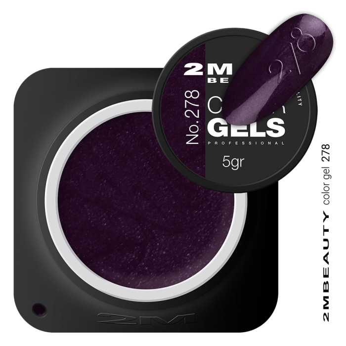 Színes Zselé - Csillámos 278 - HEMA Mentes Színes Zselé - Csillámos 278 - HEMA Mentes:
Sötétlila színű color zselé, lila és k...