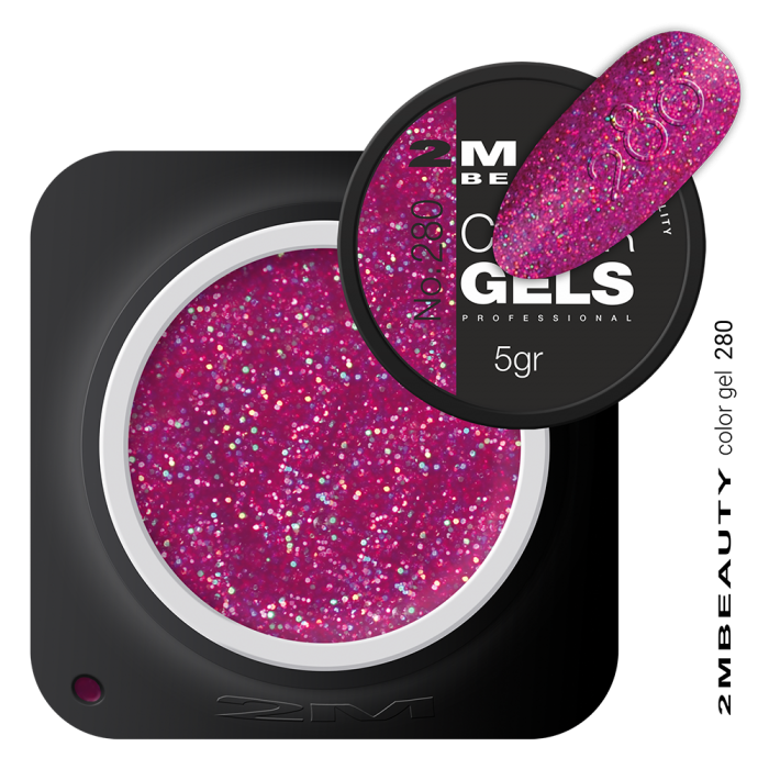 Színes Zselé - Csillámos 280 - HEMA Mentes Színes Zselé - Csillámos 280 - HEMA Mentes:
Pink színű color zselé, multicolor csill�...