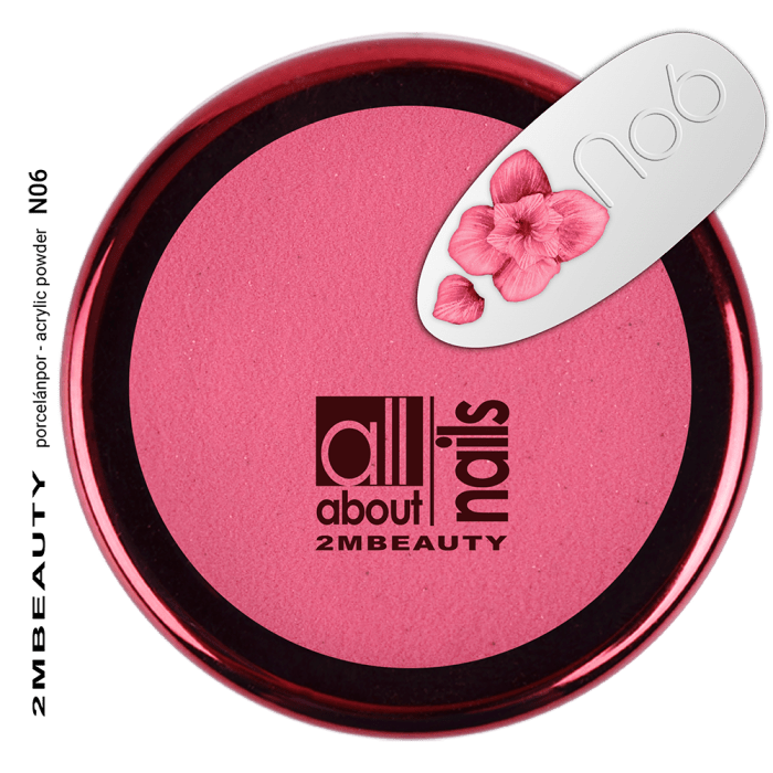 Színes porcelánpor - N6 Színes porcelánpor - N6:
Színes porcelánpor, különleges pink színben....