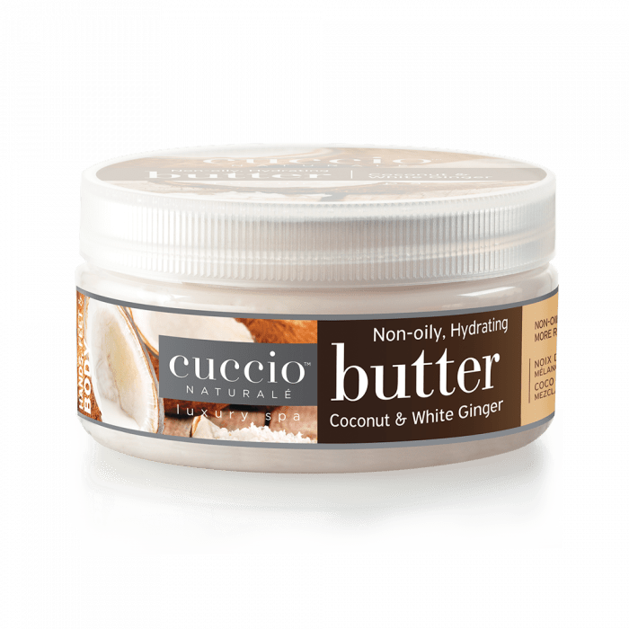 Cuccio Testvaj Kókusszal és Fehér Gyömbérrel - Non-Oily, Hydrating Butter Blends Coconut & ...