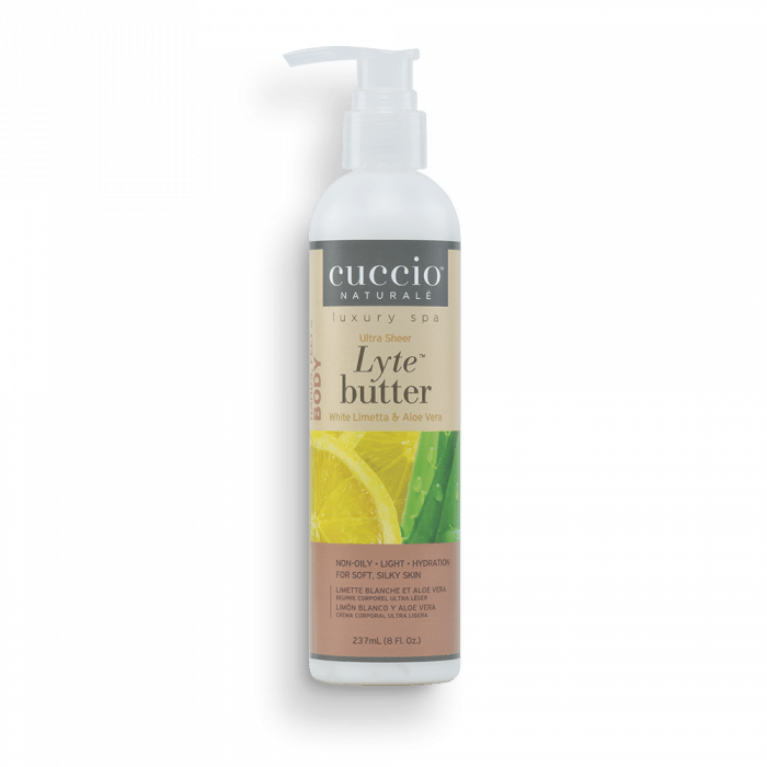 Cuccio Ultrakönnyű Testvaj Zöldcitrommal és Aloe Verával - Lyte Butter Ultra Sheer White Limetta & Aloe Vera Cuccio Ultrakönnyű Testvaj Zöldcitrommal és Aloe Verával - Lyte Butter Ultra Sheer White Limett...