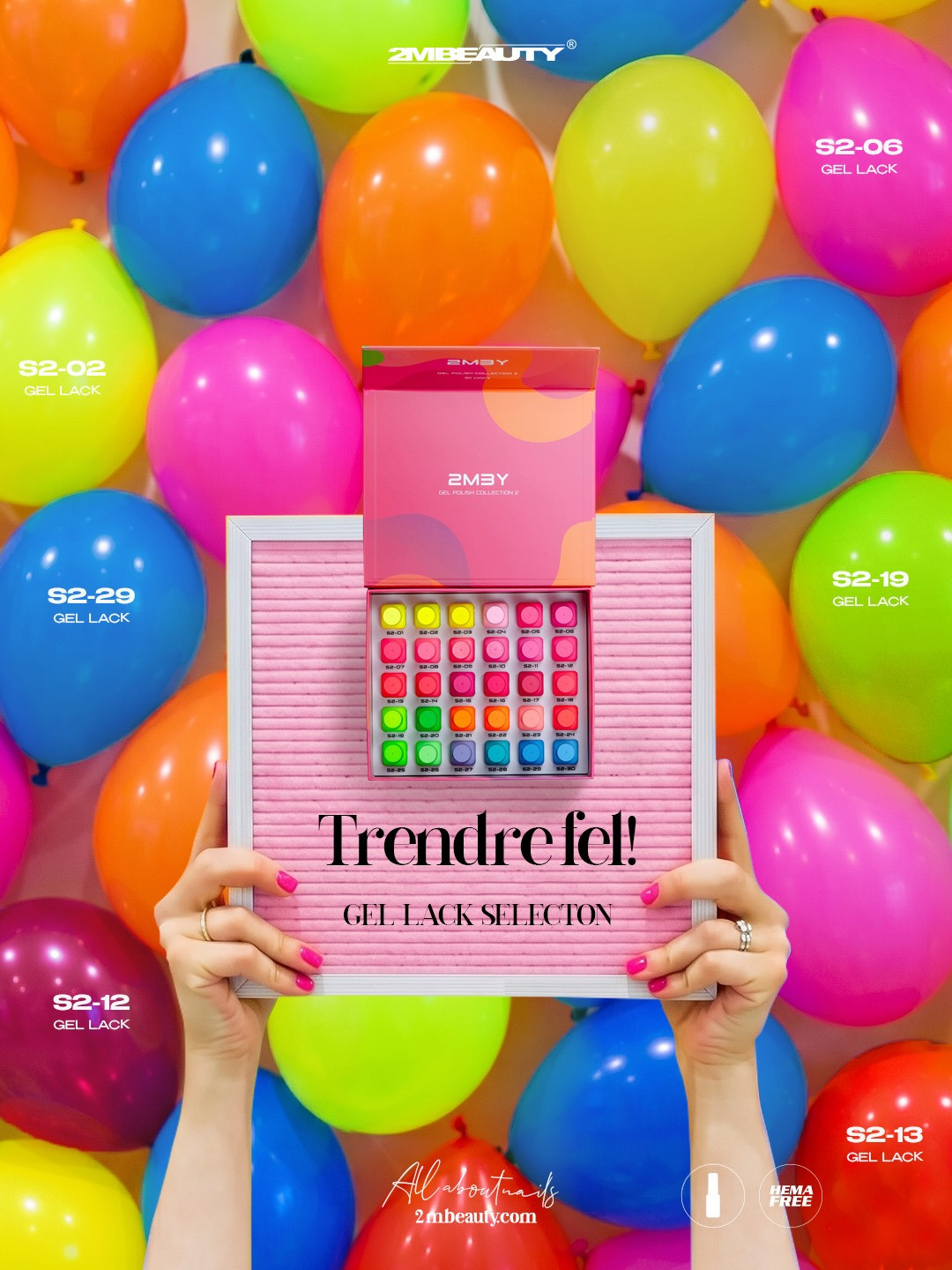 Gel Lack Szett Collection 2 Summer Neon 30db